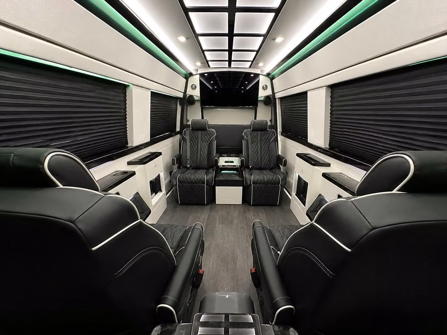 sprinter van with driver interior